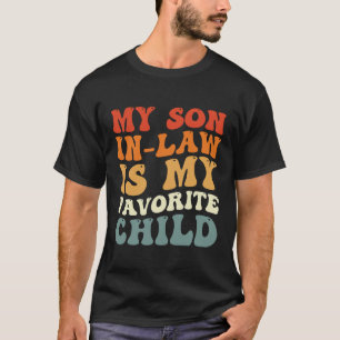 Camiseta O Meu Filho Em Direito É A Minha Família De Filhos