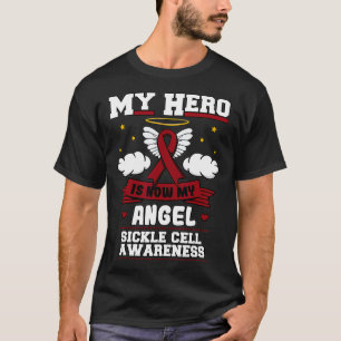 Camiseta O Meu Herói É Agora O Meu Anemia Célula Anidesca D