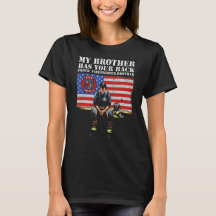 Camiseta O Meu Irmão Tem O Seu Irmão De Bombeiro Orgulhoso