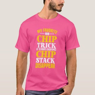 Camiseta O meu jogador de pôquer favorito, texas, segura-me