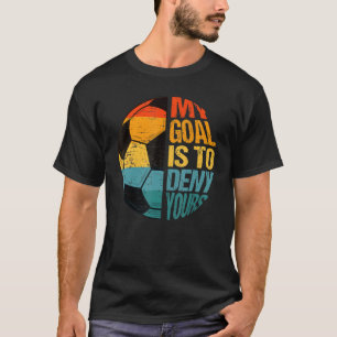 Camiseta O Meu Objetivo É Negar O Seu Engraçado Detentor De
