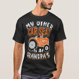 Camiseta O meu outro assento é na Fazenda do Vovô.