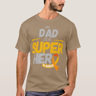 Camiseta O meu Pai é um Dia da Consciência do Guerreiro MS