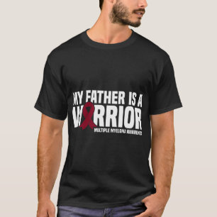 Camiseta O meu pai é um guerreiro com múltiplos mielomas