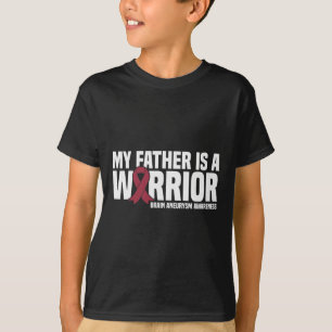 Camiseta O meu pai é um guerreiro, um neurisma consciente