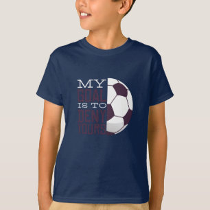 Camiseta O meu presente de futebol de Goal para fã de fute