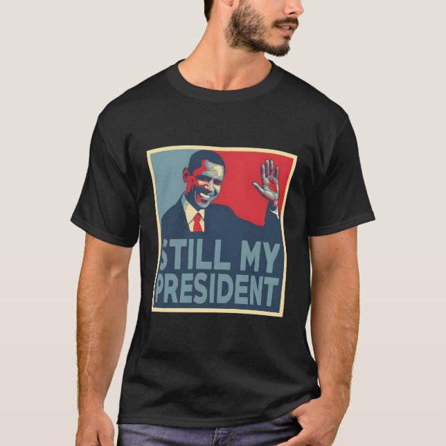 Camiseta O meu Presidente Barack Obama 44 (Frente)