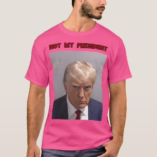 Camiseta O meu Presidente Donald Trump Mugshot