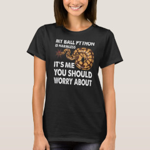 Camiseta O Meu Python Ball É Cobra Sem Danos