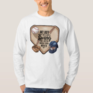 Camiseta O Meu Rapaz Pode Nem Sempre Balançar, Mas Faço-O.