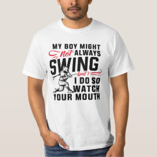 Camiseta O Meu Rapaz Pode Nem Sempre Balançar, Mas Faço-O.
