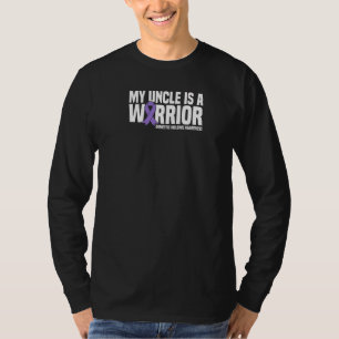 Camiseta O Meu Tio É Uma Consciência Da Violência Doméstica