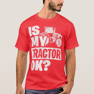Camiseta O Meu Trator Ok Trator Farmer Agricultura
