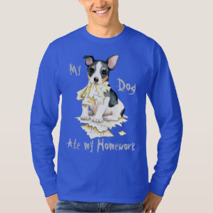 Camiseta O Meu Ursinho Roosevelt Terrier Comeu A Minha Cami