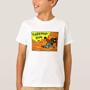 Camiseta O Midge "TAEKWON-DOG" caçoa o t-shirt básico