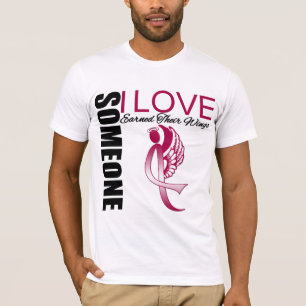 Camiseta O mieloma múltiplo alguém amor de I ganhou suas