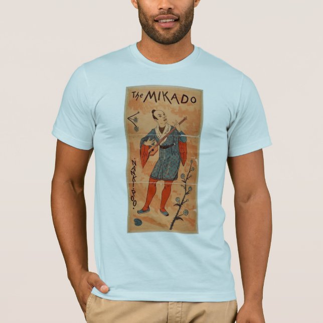 Camiseta O MIKADO, teatro retro de "Nankipoo" (Frente)