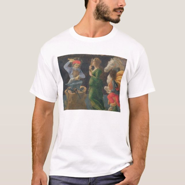 Camiseta O milagre de St. Eligius, painel do predella do th (Frente)