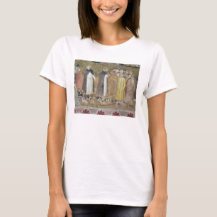 Camiseta O militante da igreja e triunfante, detalhe de
