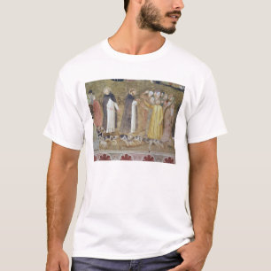 Camiseta O militante da igreja e triunfante, detalhe de