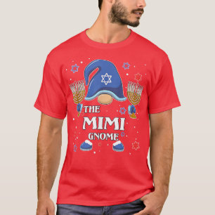 Camiseta O Mimi Gnomo Hanukkah Matching Family Pajama