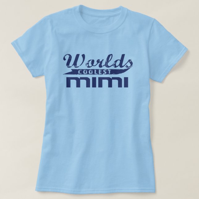 Camiseta O Mimi o mais fresco do mundo (Frente do Design)