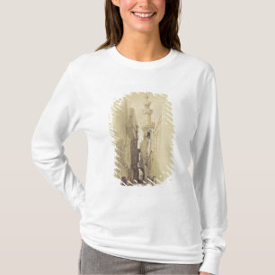 Camiseta O minarete da mesquita do EL Rhamree, o Cairo,