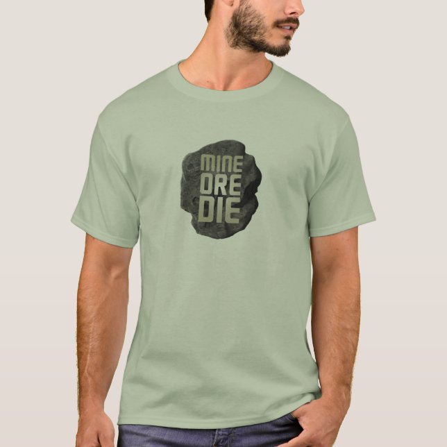 CAMISETA O MINÉRIO DA MINA MORRE (Frente)