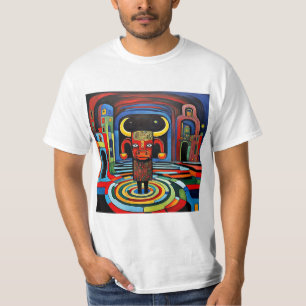 Camiseta O Minotauro espera