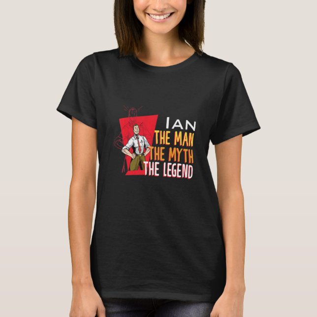 Camiseta O mito da lenda Ian Premium (Frente)