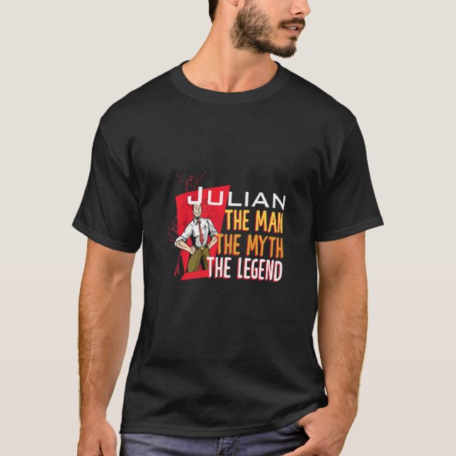 Camiseta O mito da lenda Julian Premium (Frente)