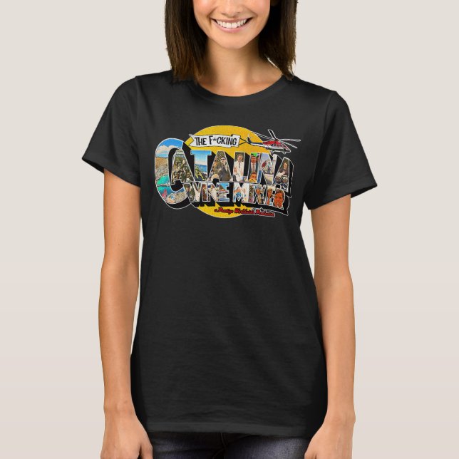 Camiseta O Mixer de Vinho Catalina (Frente)