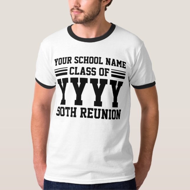 Camiseta O modelo da reunião de classe (Frente)