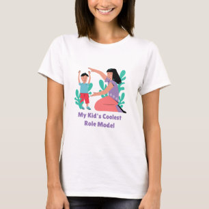 Camiseta O Modelo de Papel Mais Legal do Meu Filho - Pais L