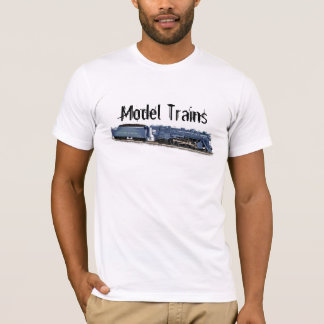 Camiseta O modelo treina o t-shirt