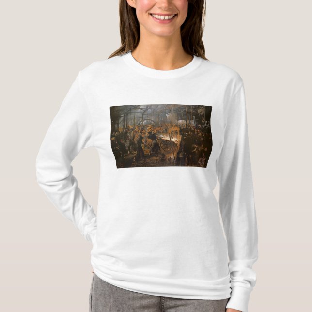 Camiseta O moinho do Ferro-Rolamento, 1875 (Frente)