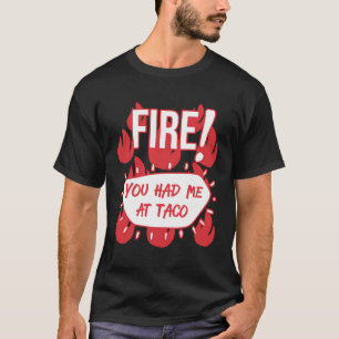 Camiseta O Molho De Fogo Do Halloween Do Hot Molks Você Me