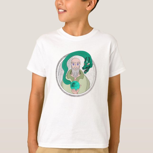 Camiseta O Monge e o Dragão (Frente)