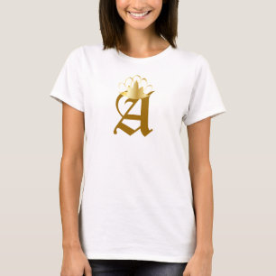 Camiseta O monograma coroado S-16 Princesa-Personaliza