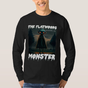 Camiseta O Monstro de Flatwoods 1952 Assustador Medonho Crí