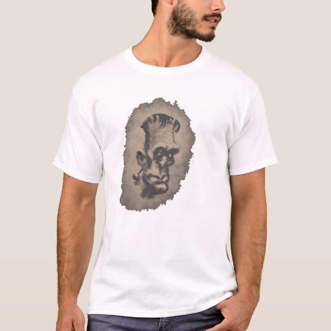 Camiseta O monstro de Frankenstein (Frente)