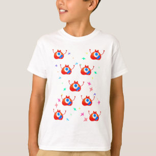 Camiseta O Monstro de Poeira Estelar Glitchy