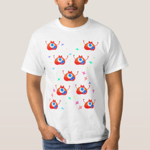 Camiseta O Monstro de Poeira Estelar Glitchy