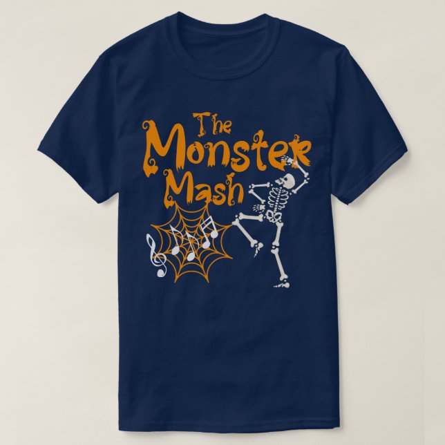 Camiseta O monstro do Halloween (Frente do Design)