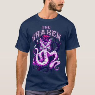 Camiseta O monstro do mar Kraken - As ruas de mitologia gre