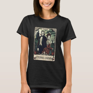 Camiseta O Monstro Frankenstein e Noivos Tarot Ca