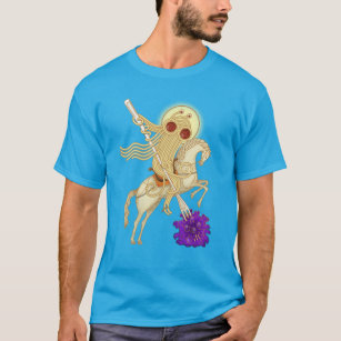 Camiseta O monstro voador de espaguete
