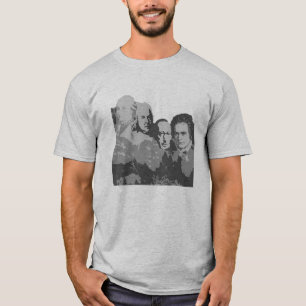 Camiseta O Monte Rushmore do t-shirt dos compositores