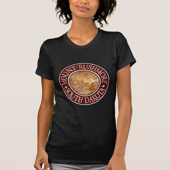 Camiseta O Monte Rushmore South Dakota (Frente)