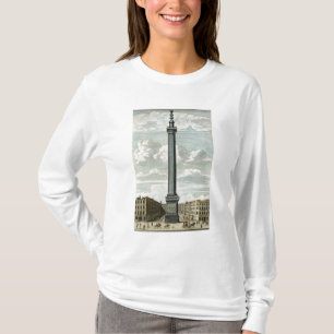 Camiseta O monumento, gravado por William Henry Toms (c.17